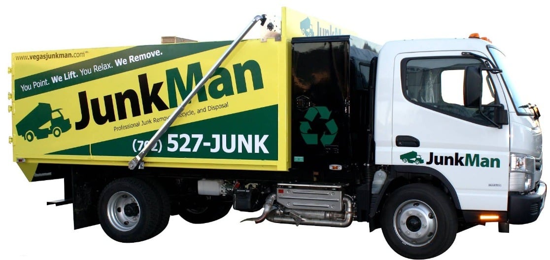 Vegas JunkMan junk removal truck